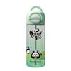 Copo de água infantil de grande capacidade, garrafa de água portátil com canudo, copo de plástico, sub-rede vermelho, desenho animado, copo para exterior, atacado, personalização