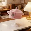 Gorro de Bebé Otoño e Invierno Bebé Niña Lindo Boina de Flor Gorro de Lana Infantil Gorro de Pintor Tejido para Niñas Moderno