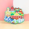 Imanes de nevera de goma blanda de PVC, diseño de dibujos animados 3D, pegatinas magnéticas, con ciudades chinas, un artículo de regalo creativo y moderno