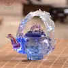 Dragão e Fênix Estilo Chinês Esmaltados Ruyi Enfeites Zen para Casa Desktop Lótus Cabaça de Lótus Pequeno Bule Decoração de Presente