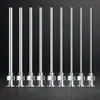 Tubo Individual Longitud Total 87mm Longitud del Tubo 75mm Aguja de Acero Inoxidable para Dispensar Jeringa Desechable Aguja de Punta Plana