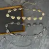 Nueva Cadena de Cintura Metálica Personalizada para Mujer, Accesorio de Cadena para Vestidos y Jeans, Cinturón Fino Versátil Estilo Y2K para Mujer