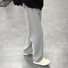Calça casual americana pesada masculina primavera e verão, nova calça reta solta, calça esportiva masculina Dipper, perna larga