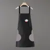 2026 Nuevo Modelo Delantal de Cocina para el Hogar con Impresión de Logo, Lindo Delantal Impermeable para el Trabajo, Ropa de Trabajo para Catering para Mujeres