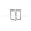 Aleación de Zinc Anillo D Hebilla Metálica Clip para Collar de Mascota Pasa Cuadrada Tracción Equipaje Accesorios de Ferretería Hebilla de Ferretería