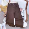 En Stock Pantalones Vaqueros Maison Cec Clásicos de Tres Colores de Cintura Alta con Forma de Hoz Curva 2026 Nuevos Pantalones Largos de Cintura Alta Ajustados