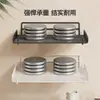 Estante de caja decodificadora montado en la pared, soporte para router, caja de almacenamiento Wi-Fi montada en la pared sin perforaciones, estante de almacenamiento de hierro forjado