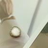 Botones Ovalados Tachonados de Diamantes Yesuduo Botones Metálicos Abrigo de Tweed Fragante Estilo Francés con Hebilla de Lana