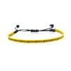 Kkbead Pulsera Tejida a Mano de Cinta Estilo Étnico Colombiano Nepalí Cadena de Cuentas Tendencia Personalizada