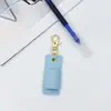 Portalápices Portátil y Compacto con Patrón de Lichi, Color Sólido, Estilo para Colgar del Cuello, Adecuado para Estudiantes, Pinza para Bolígrafo, Pinza para Gafas