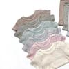 Roupas Estilo Coreano para Bebês e Crianças Pequenas, Calças Cool de Cinco Quartos, Conjunto de Roupas de Casa de Manga Curta, Conjunto de Duas Peças Respirável com Desenho para Bebê de Verão