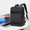 Mochila de negocios con logo personalizado, mochila multifuncional de gran capacidad para laptop para viajes de negocios y viajes