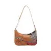 Bolso de axila de moda con flores bordadas de lentejuelas, gran capacidad, nuevo diseño floral bordado, bolso de hombro personalizado estilo chino 2026 para mujer