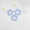 Pegatina de Tela Doble Cara Estrella de Cinco Puntas Hueca Zapatos Secundarios Ropa Bolsa Joyería DIY Accesorios Decorativos Material