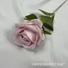 Rosa Artificial Rosa de Flanela Amante de Rosas Rosa Pérola Rosa casamento Salão de Casamento Arranjo de Flores Exibição Doméstica Atacado