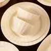 Platos y Juego de Vajilla Blanco Puro Combinación Lujo Ligero Sentido de Alta Gama Platos y Vajilla Palillos Bol 2024 Nuevo Cerámica de Alto Valor de Color Vajilla de Mesa