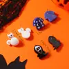 Europa y Estados Unidos nuevo 3 pares de traje divertido de dibujos animados Halloween pendientes de resina pendientes traje de cartón