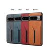 Adecuado para Google 11Proxl Ranura para Tarjeta Banda Elástica Pixel10 Funda para Teléfono Móvil Cubierta Trasera Anti-Caída Protectora Funda de Cuero