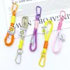 Huayang Personalizado Mochila de Exterior Corda Chaveiro Copo d'Água Cordão Trançado Cordão com Mosquetão Cordão para Bolsa Chaveiro