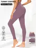 Calça Yoga Cintura Alta para Mulheres Tamanho Europeu Comércio Exterior Amazon, Legging Esportiva Yoga de Alta Elasticidade com Controle de Barriga Estilo Europeu e Americano para Usar por Cima