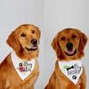Amazon eBay explosões Sublimação personalizar LOGO saliva de animal lenço turbante de cachorro turbante de gato