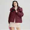 Ropa Acolchada de Algodón de Comercio Exterior para Mujer en Otoño e Invierno Nuevo Estilo Ropa para Madres Chaquetas Cortas Acolchadas Cálidas de Algodón para Mujeres de Mediana Edad y Mayores