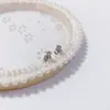 Nueva Oferta Especial Venta Caliente Amazon Aretes de Acero Inoxidable para Oreja con Ranura Lujo Ligero Corona de Seis Garras Tornillos para Cartílago de Oreja Joyería para Oreja