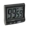 JY-801 Temporizador Eletrônico de Tela Grande Temporizador Lembrete de Cozinha Temporizador de Contagem Regressiva Positiva Branco Preto
