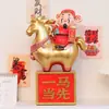 Cofrinho Ornamentado para Impulsionar Dinheiro, Ano do Cavalo, Mascote de Escritório Estilo Chinês, Presente Criativo de Ano Novo, Dropshipping Disponível
