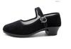 Venta Directa de Fábrica Zapatos de Tela Auténticos Old Beijing para Mujer Zapatos de Trabajo para Hotel Supermercado Zapatos de Baile con Cordones y Tacón A partir de un Par