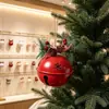 Festival de Natal Sino de Ferro Forjado Tocando Pingente Enfeites Acessórios de Decoração para Árvore de Natal Adereços Janela Decoração de Natal