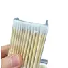 Cotonete de algodão sanitário descartável cotonete de algodão cotonete de algodão para desinfecção de feridas atacado cotonete de algodão descartável para maquiagem 8cm