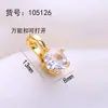 Novo Pingente de Colar de Pérolas DIY Estilo Coreano Moda Simples Zircônia Incrustada Fecho Universal Acessórios para Colar Atacado