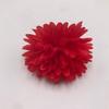 Tela de Seda Simulada 7cm Bola Crisantemo Flor de Crisantemo de Mil Capas Cabeza de Flor Pared de Flores Tocado Guirnalda Diadema DIY Zapato Sombrero Flor Decorativa