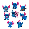Venda Quente Stitch PVC Macio Patch Capa de Celular Boneca Decorativa Acessórios Planos Acessórios para Joias DIY Atacado