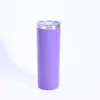 Taza de Acero Inoxidable 304 con Tubo Recto, Aislada al Vacío, 20oz, Cuerpo Recto, Tapa Transparente, Gran Capacidad, Taza para Coche de Refrigeración