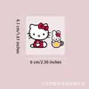 Nuevo Pegatina de Cristal UV Gatito DIY Vaso de Agua Papelería Pegatina Decorativa Lista para Desprender Etiqueta de Cristal Transferencia en Frío