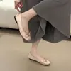 Primer Encuentro con el Estilo Suave de la Temporada: Zapatos Planos de Satén con Punta Redonda y Lazo para Mujer, Zapatos de Ballet Versátiles de Suela Suave para Verano