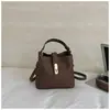 Bolso Cubo Retro Transfronterizo para Mujer 2026 Nuevo Estilo Coreano Textura de Alta Calidad Bolso Súper Popular Bolso de Hombro Cruzado