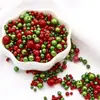 3-8mm ABS Furo Reto Pérolas de Imitação Redondas Contas Artesanais DIY Pulseira Colar Materiais para Miçangas Acessórios de Vestuário
