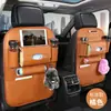 Bolsa de Armazenamento para Encosto de Banco de Carro, Bolsa Suspensa, Mesa de Jantar e Cadeira para Crianças Montadas no Encosto do Carro, Organizador de Armazenamento para Carro