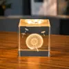 Nuevo producto transfronterizo: Cristal de Cubo, Adopta una Nube, Cristal de Cubo Lunar, Adornos de Escritorio al por Mayor, Regalos de Cumpleaños