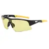 Nuevas gafas de montar para hombre y mujer gafas deportivas para exteriores multicolor opcional gafas de sol de media montura