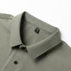 Nueva Camiseta de Verano de Manga Corta para Hombre Traje de Nailon Sin Costuras para Hombre Moderno Papá Casual Pantalones de Seda de Hielo para Hombre