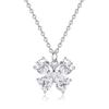 Collar de mariposa de ensueño de plata esterlina s925 con forma de noria para mujer, nuevo nicho, joyería de circonita de alta gama que combina con todo, venta al por mayor, gran oferta