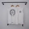 La camiseta de manga larga con estampado sánscrito y patchwork CH Chrome Hearts 26SS, nueva para primavera-verano, es un éxito en el comercio exterior transfronterizo al por mayor.