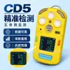 Analisador composto portátil 5 em 1, um instrumento de monitoramento em tempo real de concentração de gás multiparamétrico e teste de alarme