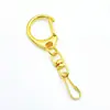 En Stock Hebilla Gruesa de Metal en Forma de C Llavero Giratorio Tipo D Opciones Multicolor Accesorios de Hebilla Colgante de Muñeco de Peluche Venta al por Mayor