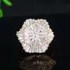 Nuevo Broche de Flor Exquisita Estilo Coreano Simple Lujo Ligero Versátil Ramillete de Alta Calidad Tridimensional Pin para Ropa de Chaqueta de Traje
