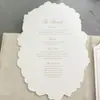 Invitaciones de Boda Personalizadas Terciopelo Seda Invitaciones de Boda de Alta Gama Tarjetas de Boda Estilo Ins de Alta Gama Estilo Occidental